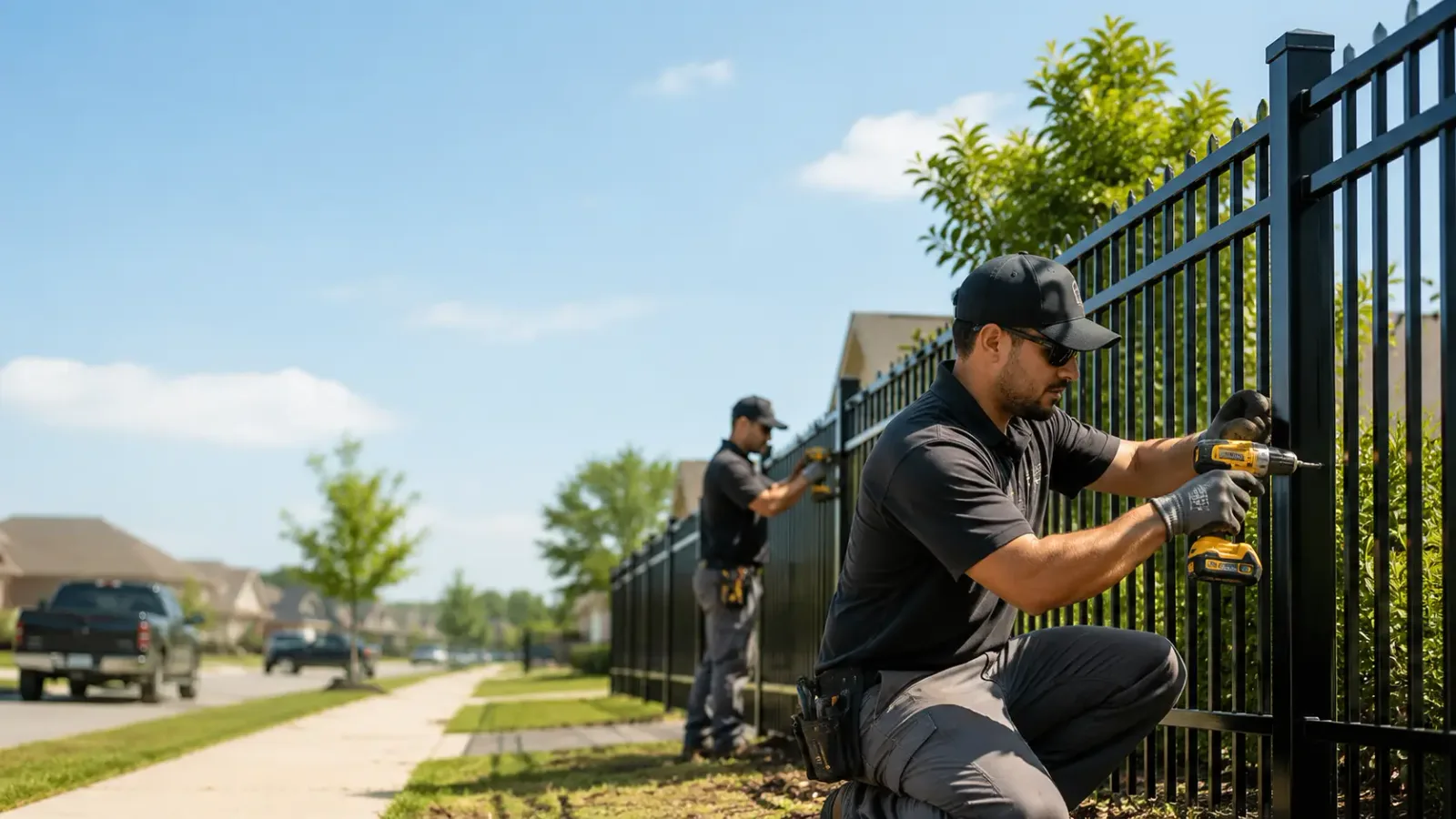 Metal Fence Installation in Surprise, NE